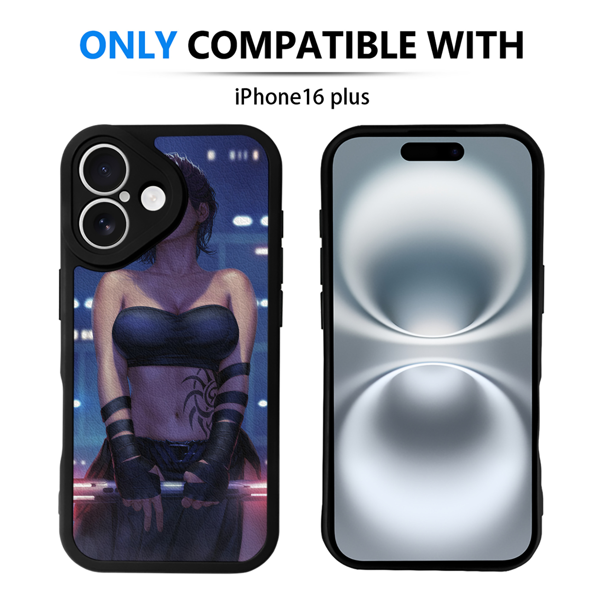 （画像用） スター・ウォーズ Star Wars 【iPhone 16シリーズ対応】シリコンスマホケース（レザー調） 材質：シリコン